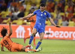 Football. The Netherlands - Ukraine