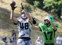 American Football. "Lions" - "Patriots"