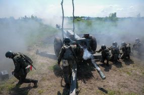 Стрільба з гаубиці Д-30
