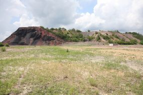 The territory of one of the restructured mines