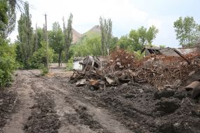 The territory of one of the restructured mines