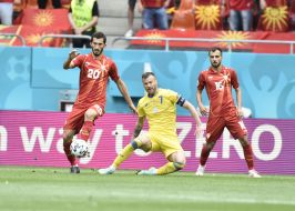 Football. Ukraine - Northern Macedonia