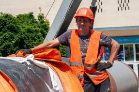 Repair of heating networks in Kharkiv