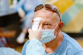 Vaccination center in Uzhgorod
