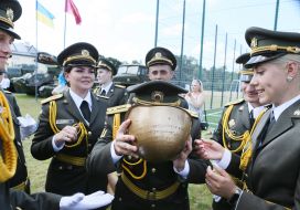 Graduation of officers of the Armed Forces of the National Academy of Land Forces named after Hetman Petro Sagaidachny
