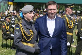 Graduation of officers of the Armed Forces of the National Academy of Land Forces named after Hetman Petro Sagaidachny