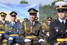Graduation of officers of the Armed Forces of the National Academy of Land Forces named after Hetman Petro Sagaidachny