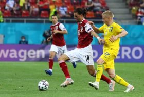 Football. Ukraine - Austria