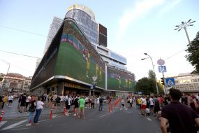 Трансляція матчу чемпіонату Європи-2020 з футболу між збірними України та Австрії