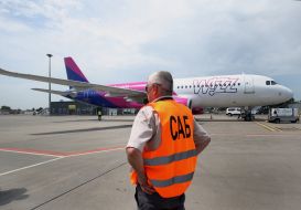 Plane at Kiev airport
