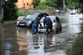The consequences of bad weather in Lviv