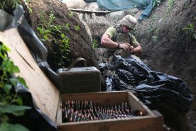 Украинский военнослужащий