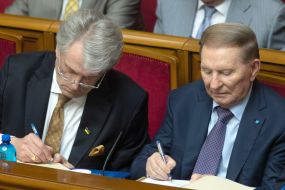 Віктор Ющенко, Леонід Кучма