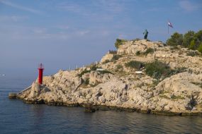 Lighthouse in the bay