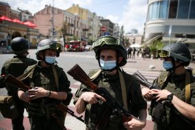 Scheduled anti-terrorist exercises