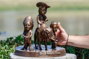 Minisculpture "Wild West of Buffalo Bill"
