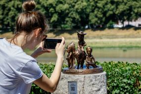 Minisculpture "Wild West of Buffalo Bill"