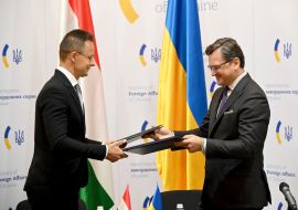 Meeting of Dmytro Kuleba and Peter Siyyarto