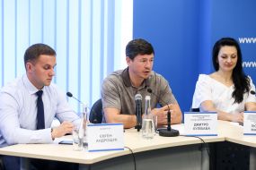 Yevhen Androshchuk, Dmytro Kulibaba, Lyudmyla Marchenko