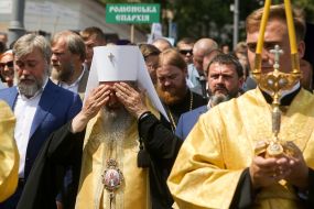 Вадим Новинский и митрополит Онуфрий