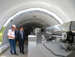 Dmitry Razumkov visited Nikolaev astronomical observatory