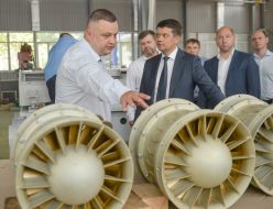 Dmitry Razumkov visited JSC Equator Plant