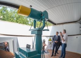 Dmitry Razumkov visited Nikolaev astronomical observatory