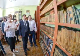 Dmitry Razumkov visited Nikolaev astronomical observatory