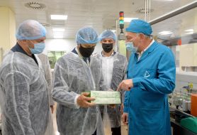 Dmitry Razumkov visited InterChem Additional Liability Company