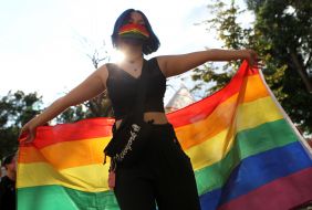 Action of LGBT representatives "Reivach Pride"