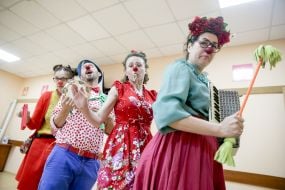 The play "Emergency smile"