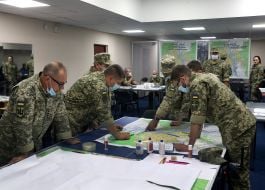 Навчальні збори 112-ої окремої бригади тероборони щодо практичних дій з оборони столиці