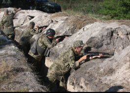 Навчальні збори 112-ої окремої бригади тероборони щодо практичних дій з оборони столиці