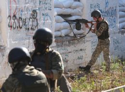 Training meeting of the 112th separate brigade of territorial defense on practical actions for the defense of the capital