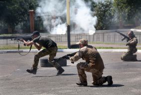 Training meeting of the 112th separate brigade of territorial defense on practical actions for the defense of the capital