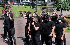 Навчальні збори 112-ої окремої бригади тероборони щодо практичних дій з оборони столиці