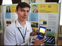 Alexander Povzun presents the digital software and hardware complex of avionics developed by him