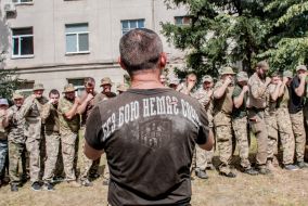 Fighters of the "Right Sector"
