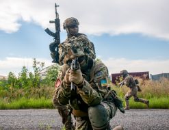 Fighters of the "Right Sector"