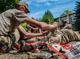 Fighters of the "Right Sector"