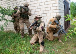 Fighters of the "Right Sector"