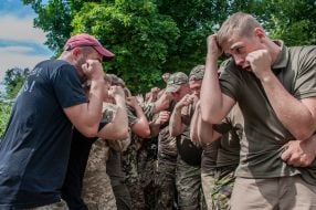 Fighters of the "Right Sector"