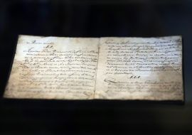 The original of the Constitution of Pylyp Orlyk