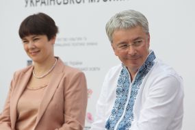 Oleksandr Tkachenko, Halyna Hryhorenko