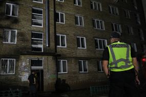 Fire in a 5-storey residential building in Brovary (Kiev region)