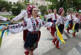 International Folklore Festival "Etnovyr" in Lviv
