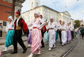 International Folklore Festival "Etnovyr" in Lviv