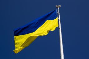 The ceremony of raising the largest flag of Ukraine
