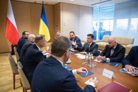 Andrzej Duda and Volodymyr Zelensky