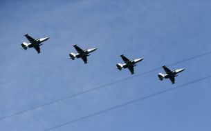 Military parade for Independence Day in Kyiv